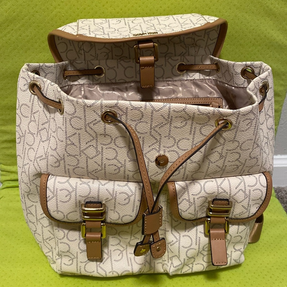 Calvin Klein Monogram BackPack!